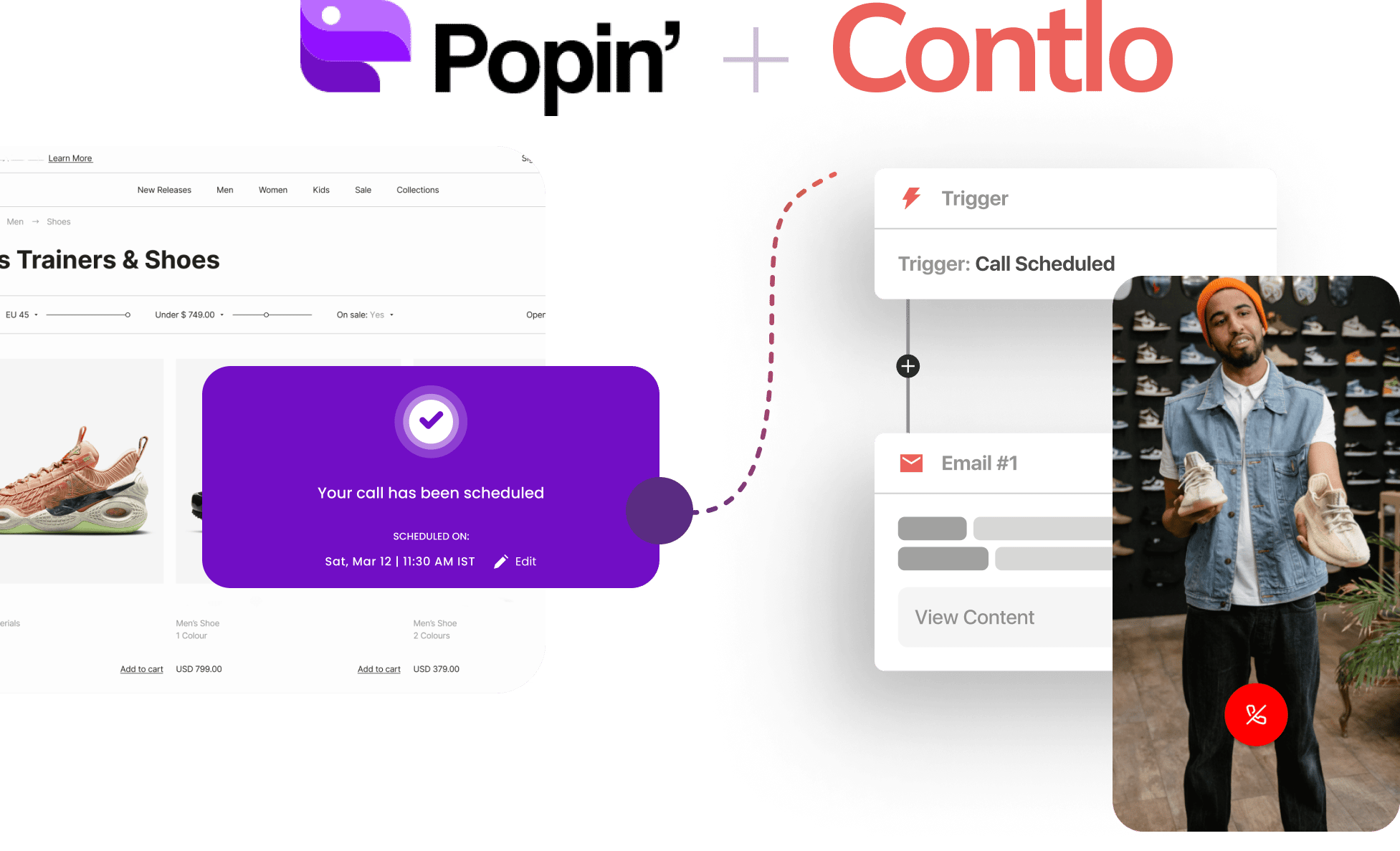 contlo popin integration