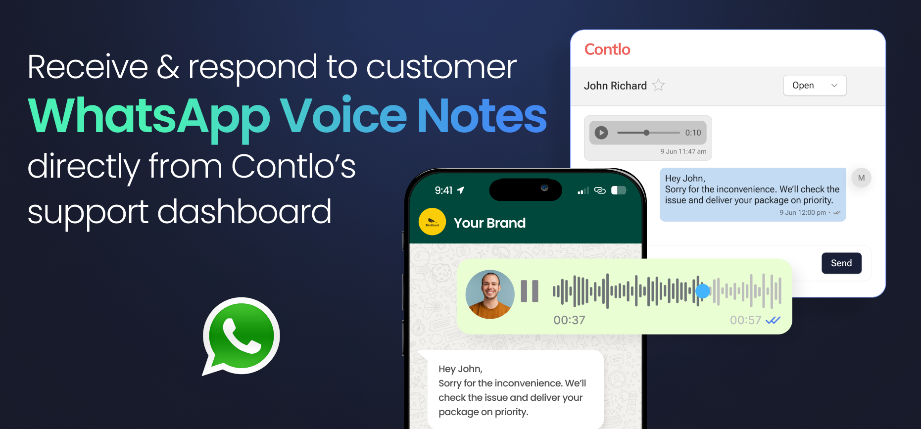 WhatsApp voice note