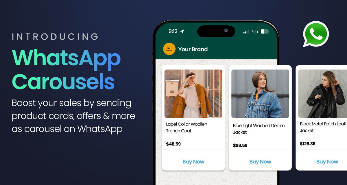 product-update: 🛍️ Simplify Shopping with WhatsApp Carousels!📱